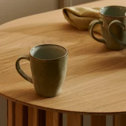 Hot CASA EARTH LAGOON Mug Avec Anse 20 CL Vert Clair