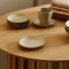 Outlet CASA EARTH MARL Assiette Crème