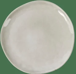 Hot CASA EARTH MARL Assiette Plate Crème