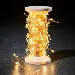 New CASA ELLI Guirlande Lumineuse Cluster 200 LED Cuivre
