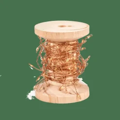 New CASA ELLI Guirlande Lumineuse Avec 100 LEDS Cluster Cuivre