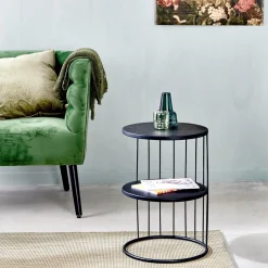 Outlet CASA ELMER Table D'appoint Sable