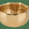 Best CASA ERBA Support Bougie Chauffe-plat Doré