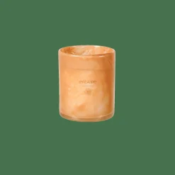Sale CASA ESCAPE BLACK OUDH Bougie Parfumée Dans Un Verre Blanc, Vieux Rose
