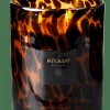 Discount CASA ESCAPE BLACK OUDH Bougie Parfumée Dans Un Verre Noir, Brun, Ocre