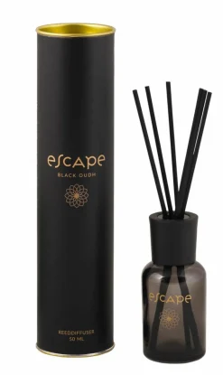 Outlet CASA ESCAPE BLACK OUDH Bougies Chauffe-plat Parfumées Set De 9 Noir