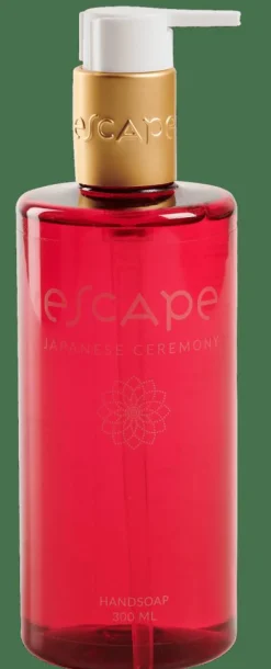 Hot CASA ESCAPE JAPANESE CEREMONY Savon Mains En Distributeur Rouge