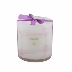 Clearance CASA ESCAPE PURPLE IRIS Bougie Parfumée Dans Un Verre Mauve Clair