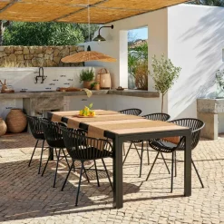 Discount CASA ETHAN & LOIC Set De Jardin Noir