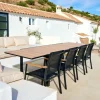Sale CASA ETHAN Table Extensible Noir, Naturel