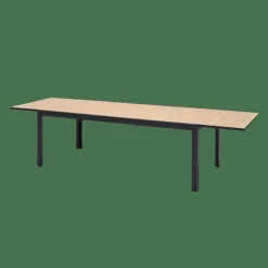 Sale CASA ETHAN Table Extensible Noir, Naturel