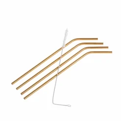 Outlet CASA FANCY Pailles à Cocktail Avec Brosse Argent
