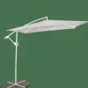 Sale CASA FIJI Parasol Déporté Sans Pied De Parasol Gris Clair