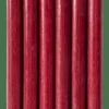 New CASA FINA Bougies Set De 6 Bordeaux