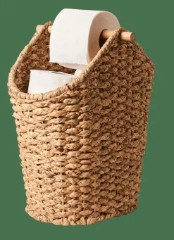 Clearance CASA FLORES Porte-rouleau WC Porte-magazines Naturel