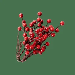 New CASA FOAM Baies Décoratives Set De 12 Rouge