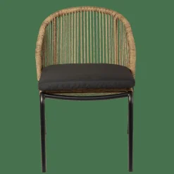 New CASA FORMAX & ROYAN Set De Jardin Noir/natural