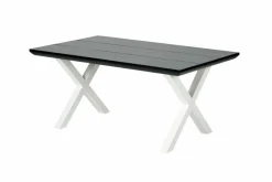 New CASA FORMAX Table De Jardin Avec Pieds X Noir/blanc