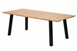 Outlet CASA FORMAX Table De Jardin Avec Pieds Natural/noir