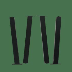 Outlet CASA FORMAX Table De Jardin Avec Pieds Natural/noir