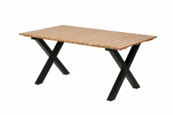 Clearance CASA FORMAX Table De Jardin Avec Pieds X Natural/noir