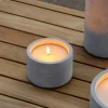 Outlet CASA FUEGO Bougie Solaire LED Gris Clair