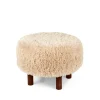 Outlet CASA FUZZ Tabouret Beige