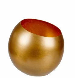 New CASA GIMINI Support Bougie Chauffe-plat Cuivre