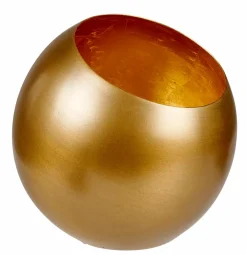 Best CASA GIMINI Support Bougie Chauffe-plat Doré