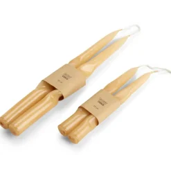 New CASA GLOSSY Set De 2 Bougies Beige