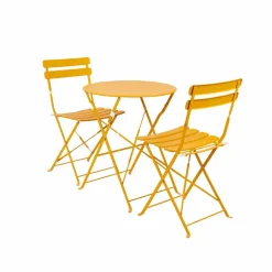 Clearance CASA IMPERIAL Ensemble Bistrot Rond Jaune