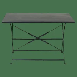 Hot CASA IMPERIAL Table Pliante Rectangulaire Noir