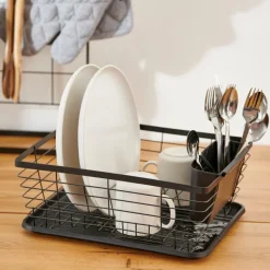 Discount CASA INDUSTRIA Égouttoir Pour Vaisselle Noir