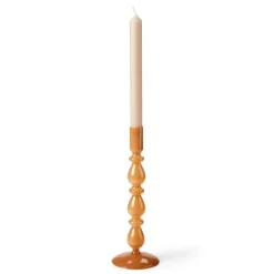 Clearance CASA ISA Bougeoir Opale Brune Brun