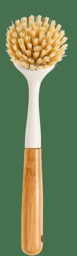 Best CASA JASMIN Brosse à Vaisselle Naturel, Gris Clair