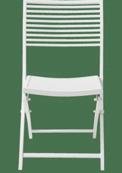 Outlet CASA JESSE Chaise Pliante Blanc, Beige