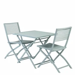 Hot CASA JESSE Ensemble Bistrot Rectangulaire Blanc