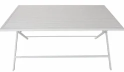 Hot CASA JESSE Ensemble Bistrot Rectangulaire Blanc