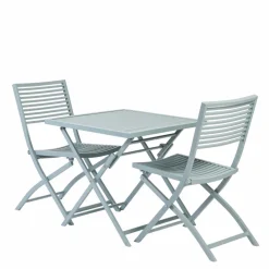 Hot CASA JESSE Ensemble Bistrot Rectangulaire Blanc