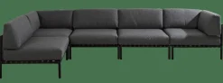 Online CASA JUMBO Fauteuil De Coin Noir