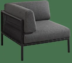 Online CASA JUMBO Fauteuil De Coin Noir