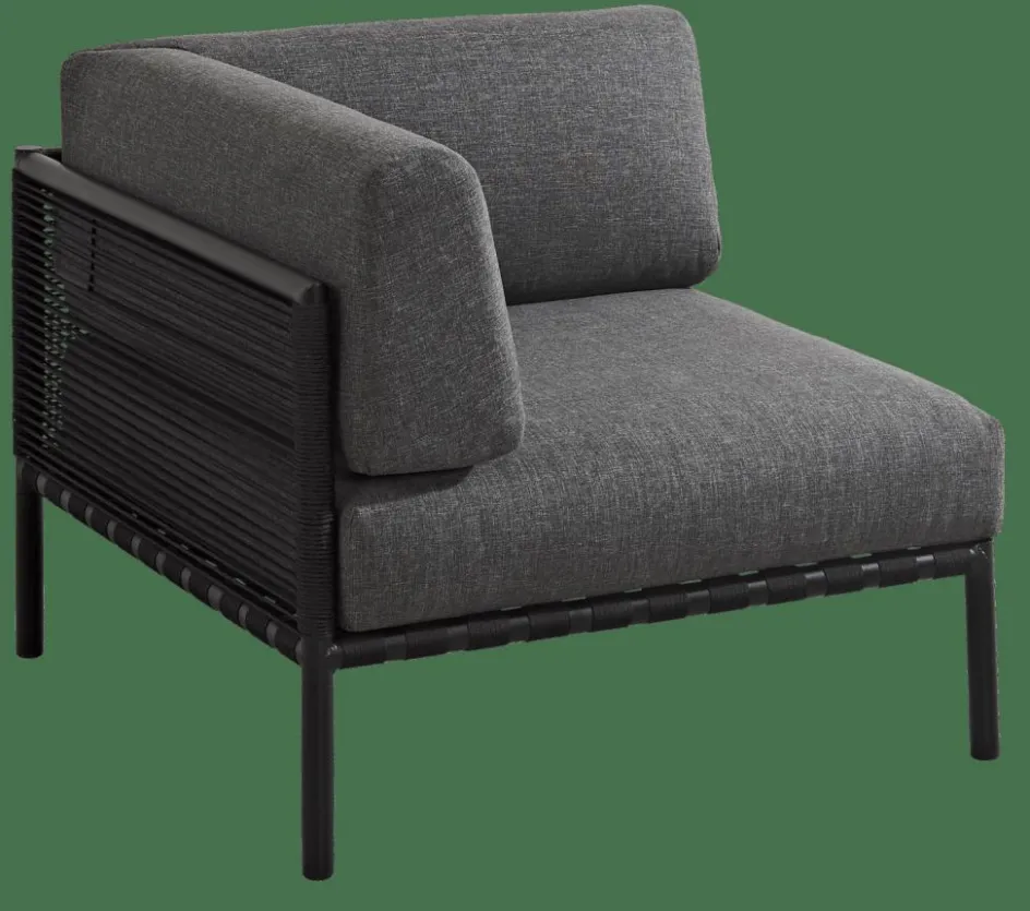 Online CASA JUMBO Fauteuil De Coin Noir