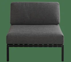 Discount CASA JUMBO Fauteuil Lounge Noir