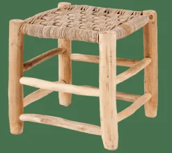 New CASA KANAI Tabouret 2 Tailles Tabouret Grand Naturel