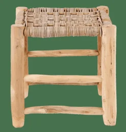 New CASA KANAI Tabouret 2 Tailles Tabouret Grand Naturel