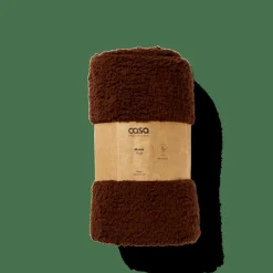 Outlet CASA KENAI Plaid Brun