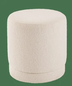 Discount CASA LANCE Pouf Blanc