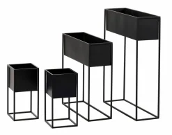 Discount CASA LARGO Pot De Fleurs Noir