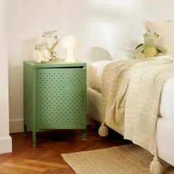 New CASA LASSE Table De Chevet Vert