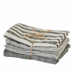 Hot CASA LAURENT Torchon Set De 3 Jaune
